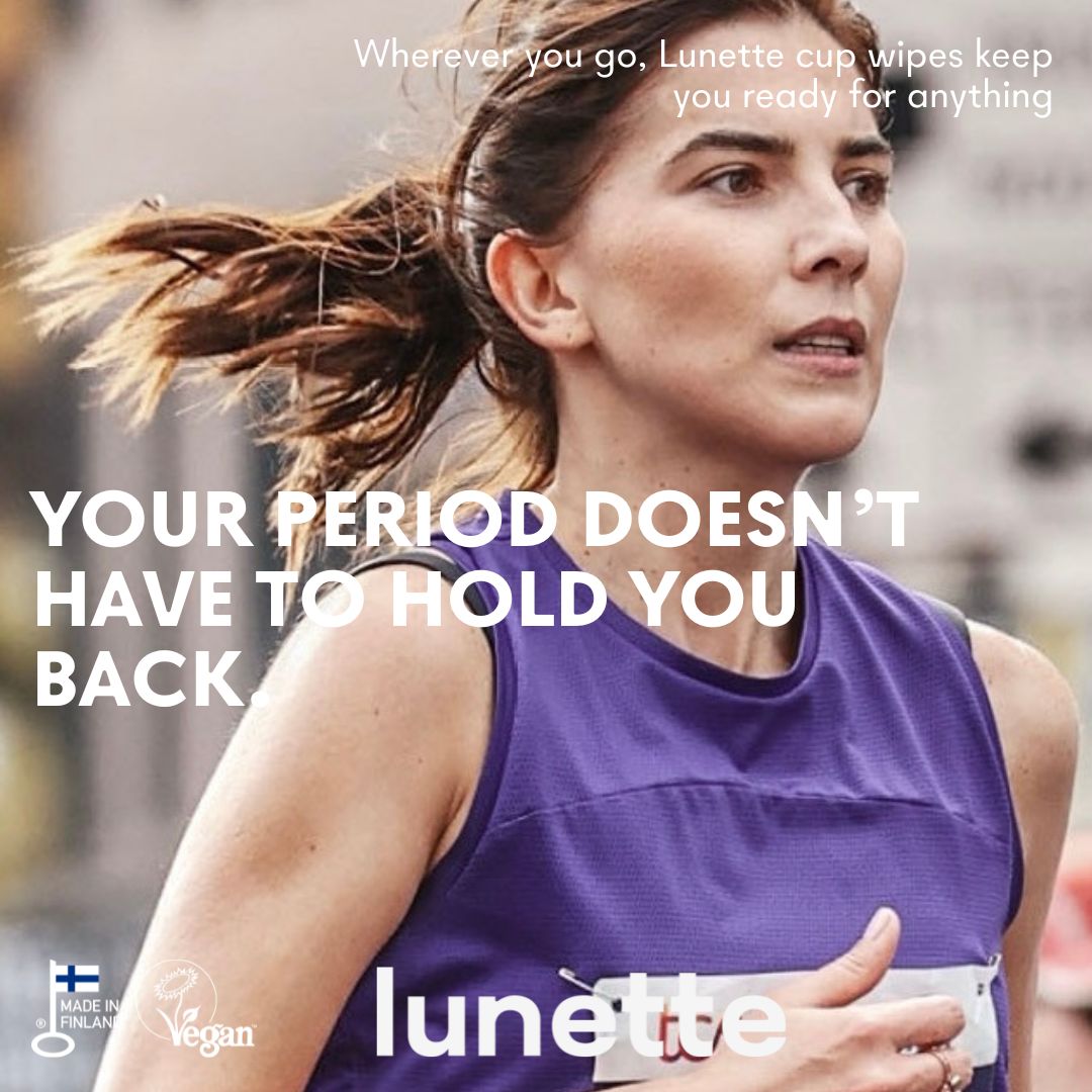 Lunette Cup Wipes 20 pack