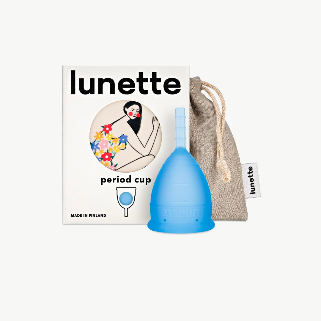 Lunette Period Cup Blue Size 1&2