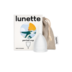 Lunette Period Cup Clear Size 1&2