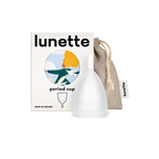 Lunette Period Cup Clear Size 1&2