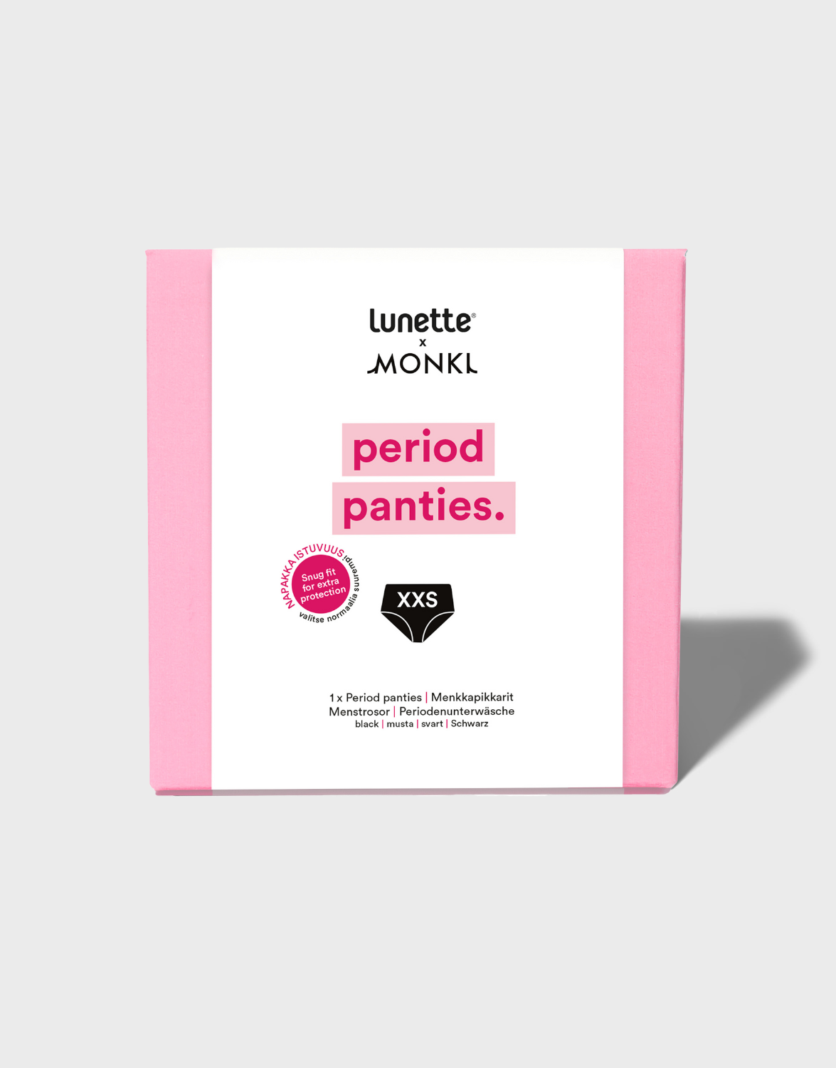 Monki x Lunette Period Panties underwear menstrual panty.